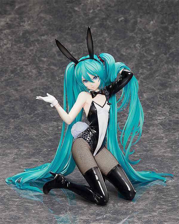 Hatsune Miku (Bunny), Vocaloid, FREEing, Pre-Painted, 1/4, 4570001512506